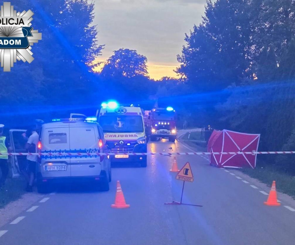 Tragedia pod Radomiem. Znana przewodniczka PTTK zginęła pod kołami Skody. Młody kierowca w areszcie