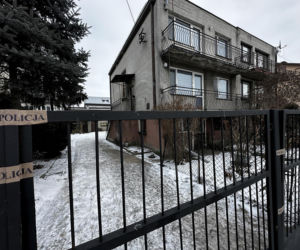 Podwójne zabójstwo w Raciążu. Doprowadzenie podejrzanego