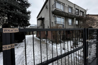 Podwójne zabójstwo w Raciążu. Doprowadzenie podejrzanego