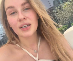 Andziaks nadaje znad basenu w Dubaju. Z córką usłyszały wubuchy