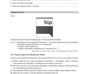 ARKUSZE CKE - Matura z wiedzy o społeczeństwie 2019