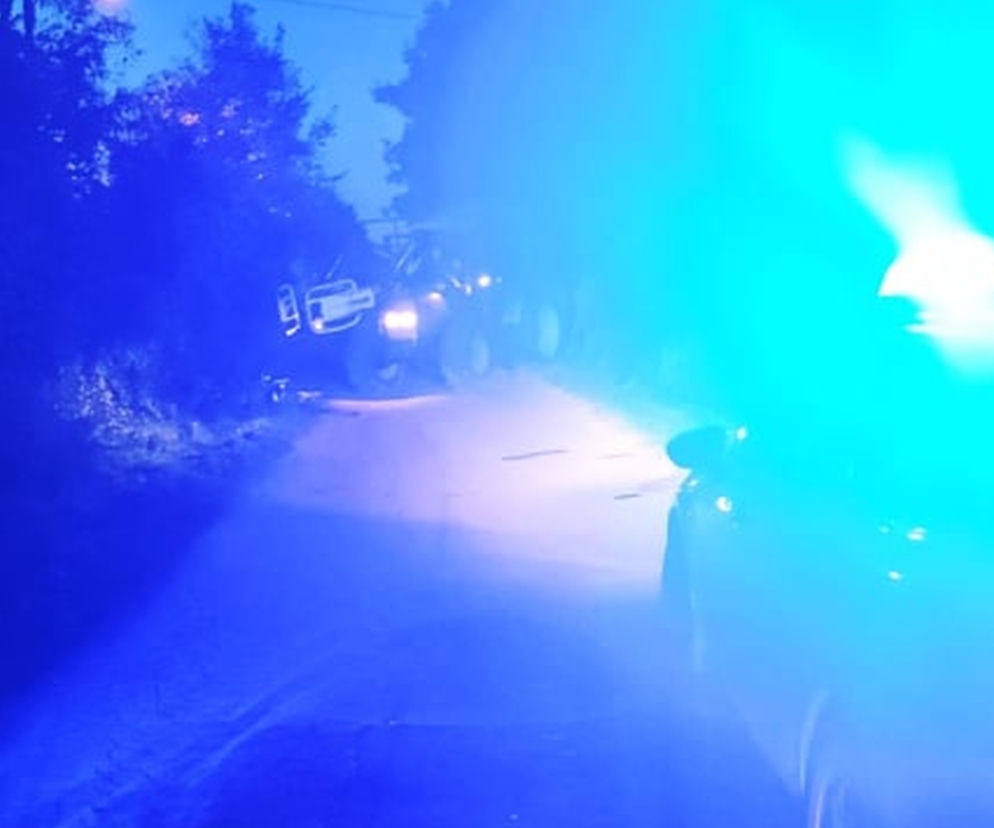 Zaręby Bindugi. Motocykl zderzył się z lamborghini. Jedna osoba ranna