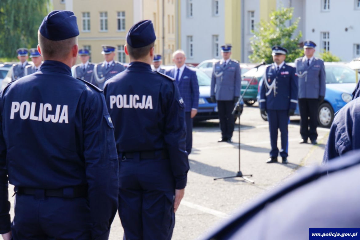 Nowi policjanci na Warmii i Mazurach
