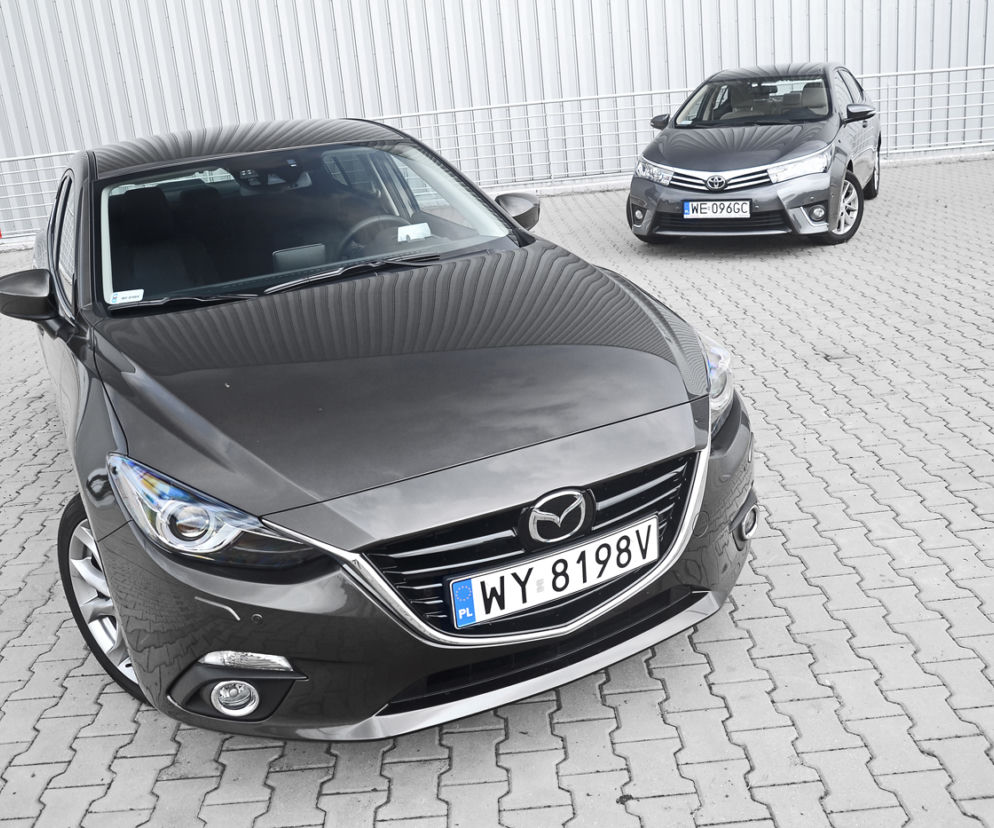 Mazda 3 Sedan 2.0 A/T SkyPASSION vs. Toyota Corolla 1.6 Multidrive S Prestige