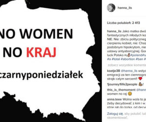 Gwiazdy wspierają #Czarny Poniedziałek