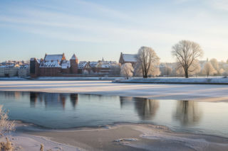 Toruń zamarza 1.02. Czy to zapowiedź lodowego piekła?