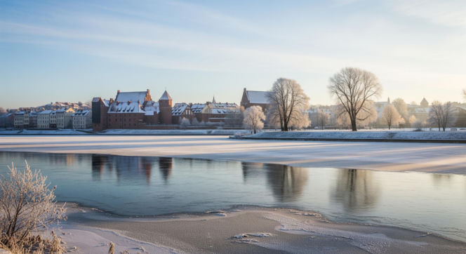Toruń zamarza 1.02. Czy to zapowiedź lodowego piekła?