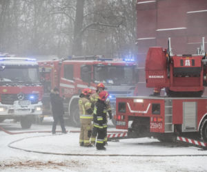 Pożar archiwum miejskiego w Krakowie