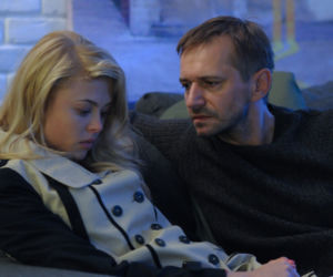 Pierwsza miłość. Zygmunt (Waldemar Barwiński), Jowita (Joanna Opozda)