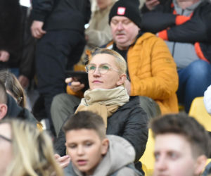 PRES Grupa Deweloperska Toruń - Stelmet Falubaz Zielona Góra, zdjęcia kibiców i zawodników ze sparingu na Motoarenie