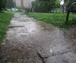 Potężna burza przeszła nad Krakowem