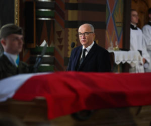 Ból, rozpacz, łzy. Poruszające sceny na pogrzebie Łukasza Litewki