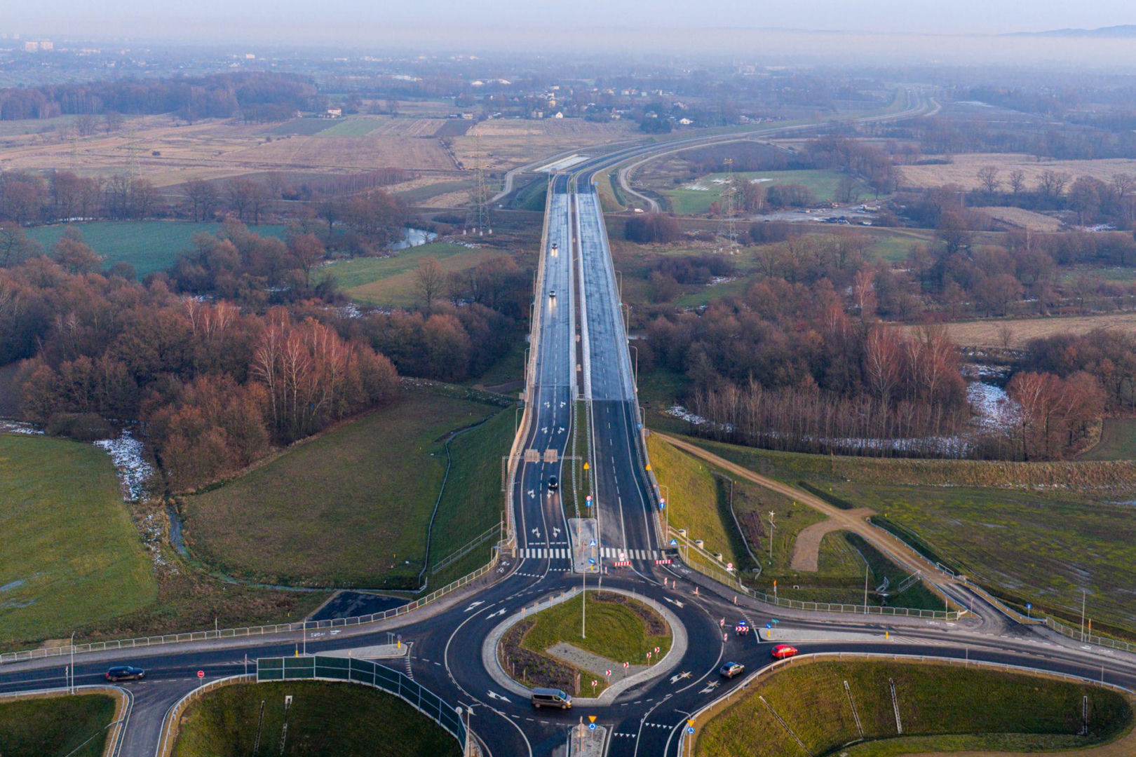 Obwodnica Oświęcimia w budowie