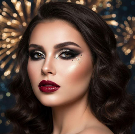 Sylwestrowy makijaż marzeń: Jak osiągnąć efekt WOW i cieszyć się nim do rana?