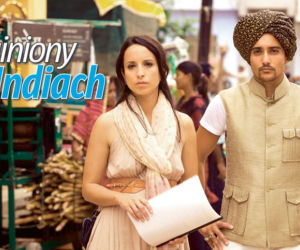 Dziewczyna z indyjskim szmaragdem. Annie (Stephanie Stumph), Arun (Omar El-Saeidi)