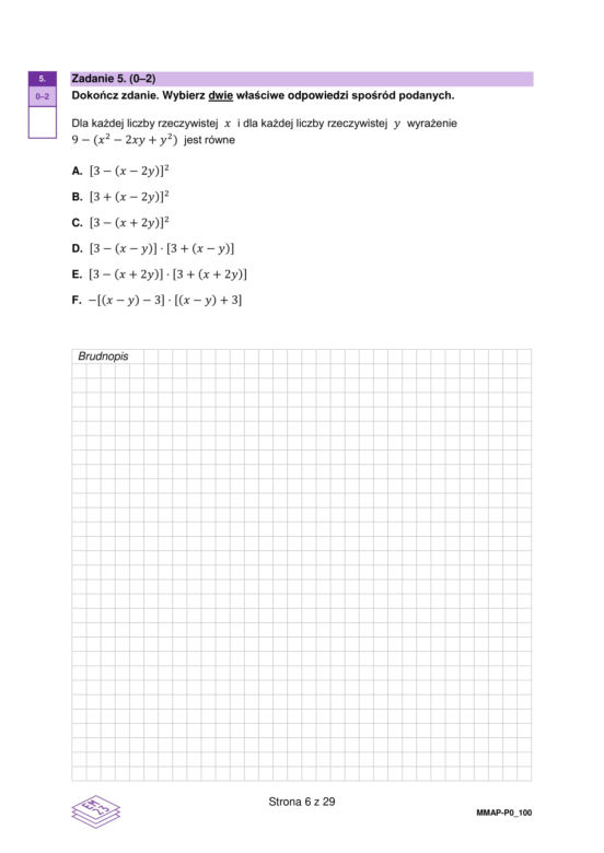 Matura próbna 2023 z matematyki. Arkusze CKE