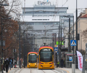 Tramwaj na Rakowieckiej