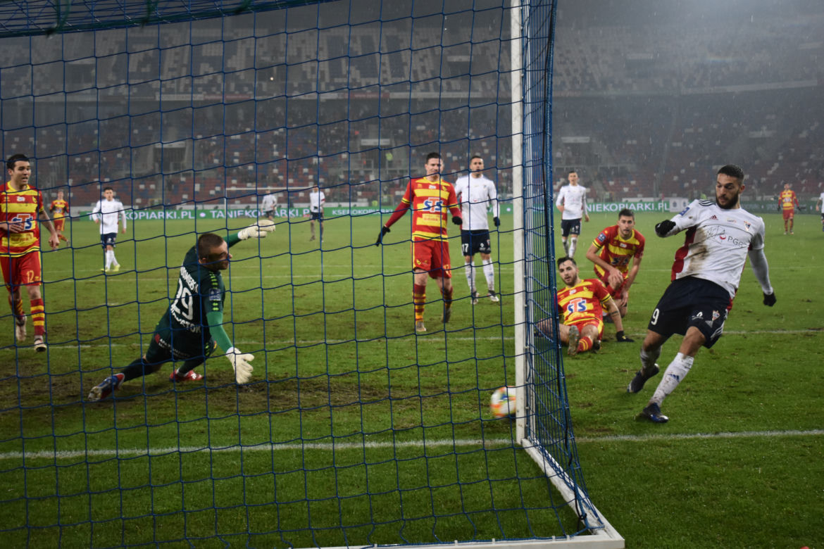 Górnik wygrywa wysoko na koniec roku. Jagiellonia pokonana na Arenie Zabrze [ZDJĘCIA KIBICÓW]