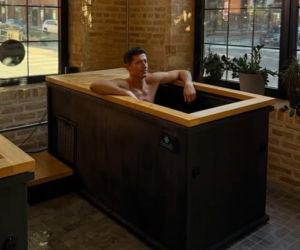 Robert Lewandowski na meczu baseballa Chicago White Sox