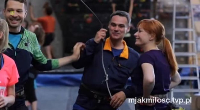 M jak miłość po wakacjach 2016. Jacek (Jan Wieczorkowski), Agnieszka (Magdalena Walach), Tomek (Andrzej Młynarczyk)