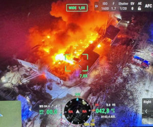 Wielki pożar w Cieninie Zabornym! Hala wypełniona zbożem