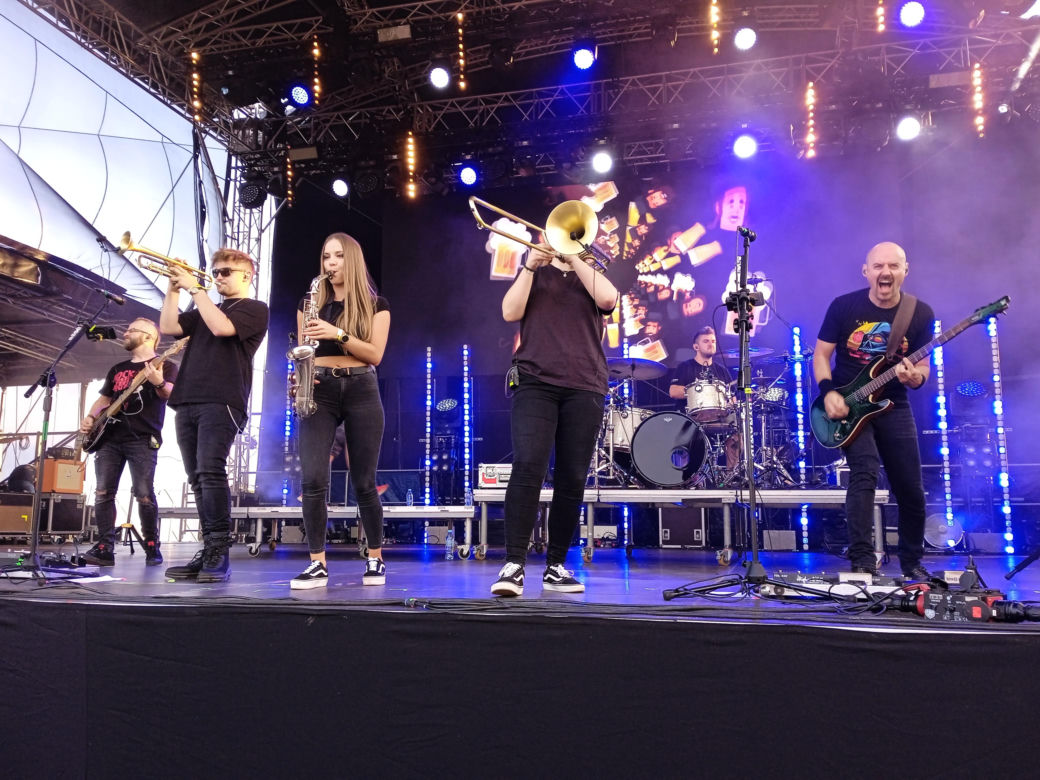 Koncert zespołu Łydka Grubasa w ramach Rockowizna Festiwal 2023 w Poznaniu