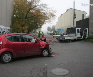 Wypadek w Bytomiu