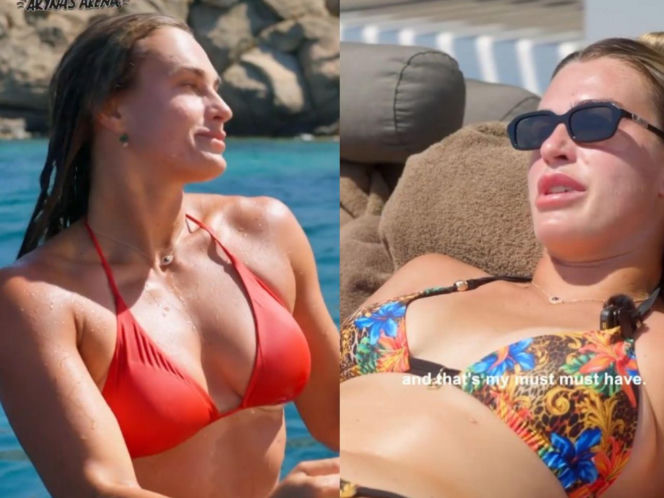 Aryna Sabalenka w bikini na Mykonosie