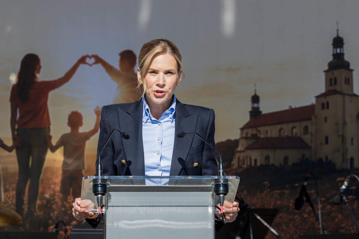 Udział Pierwszej Damy w XIV Ogólnopolskim Zjeździe Dużych Rodzin