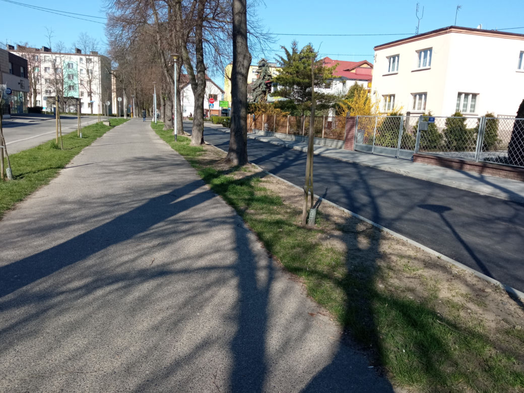 Zobacz jak zmieniła się Al. 21 Października w Lesznie