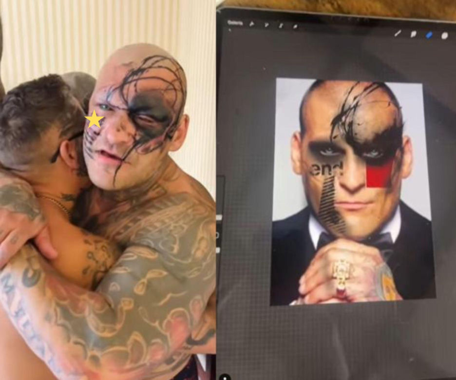 Popek dokonał skaryfikacji, zafarbował gałkę oczną, a teraz... "To obrzydliwe!"