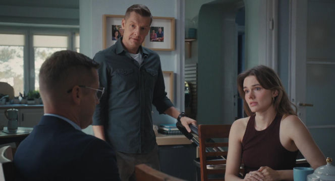 M jak miłość odc. 1897. Franka (Dominika Kachlik), Paweł (Rafał Mroczek), Piotrek (Marcin Mroczek)