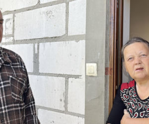 Odbudowa domu w Wyrykach Woli pod Włodawą