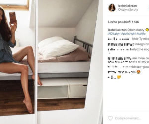 Izabella Krzan na Instagramie