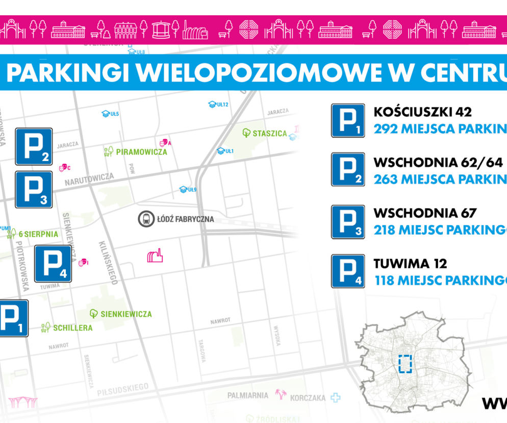 Umowa na parkingi wielopoziomowe w Łodzi 