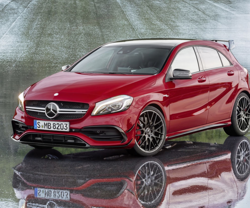 Mercedes-Benz A45 AMG lifting 2016
