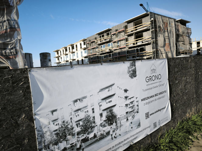 Gronowo - budowa osiedla Grono