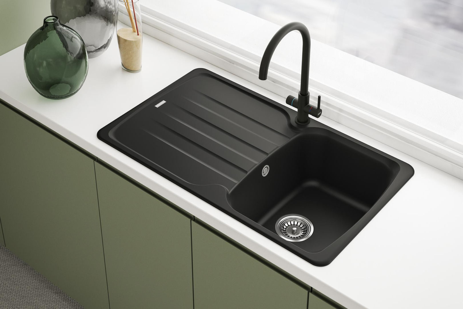 Franke, filtrująca bateria kuchenna Lina Clear Water