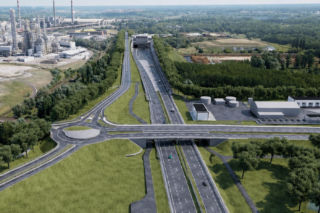 Tunel gigant pod zakładami chemicznymi i rzeką. To obecnie najdroższa inwestycja drogowa w Polsce