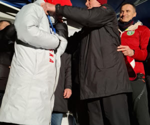 Powitanie Kacpra Tomasiaka w Bystrej 18.02.2026