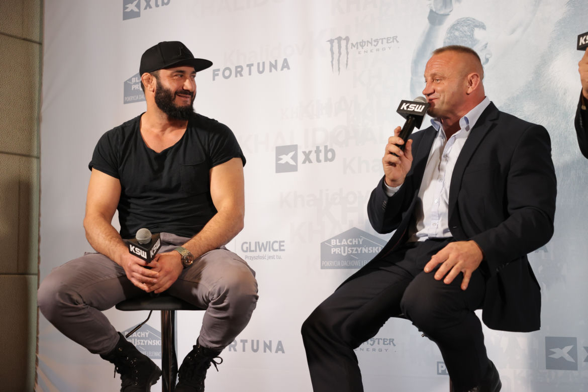 Mamed Khalidov. Mariusz Pudzianowski