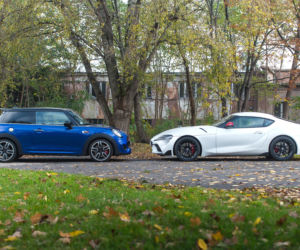 MINI Cooper John Cooper Works 2.0 8AT vs. Toyota GR Supra 2.0 AT8