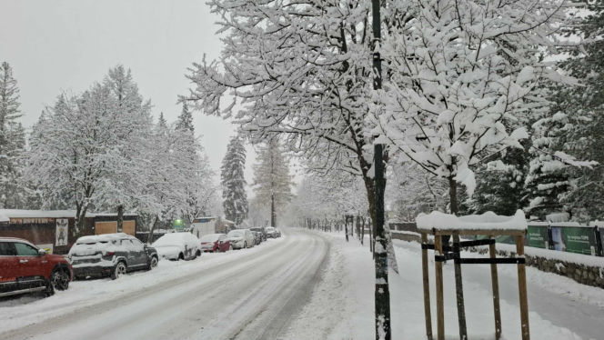 Atak zimy w Zakopanem