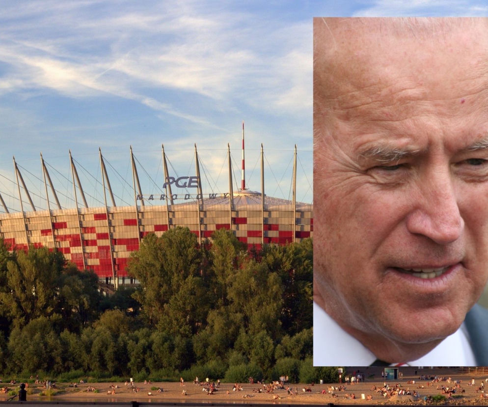 Joe Biden / Stadion Narodowy