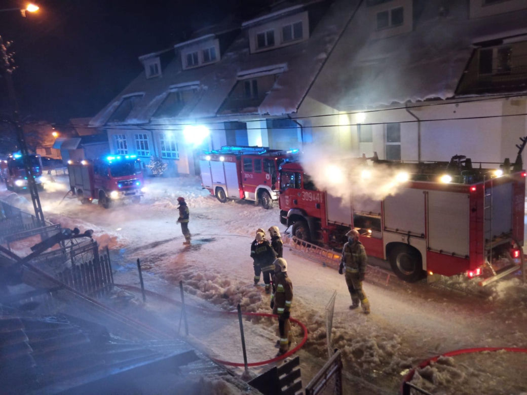 Supraśl. Tragiczny pożar domu [18.01.2021]