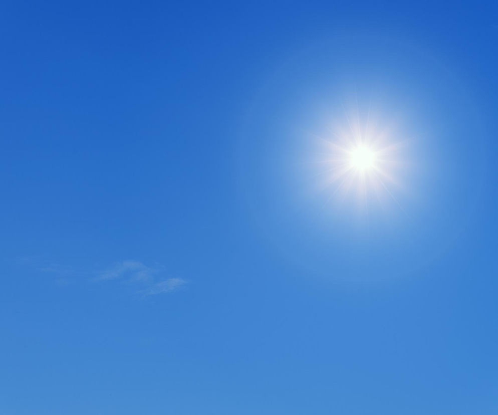 Słońce i bardzo wysokie temperatury w Polsce. Prognoza pogody