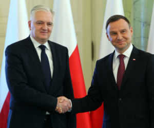 Andrzej Duda, Jarosław Gowin