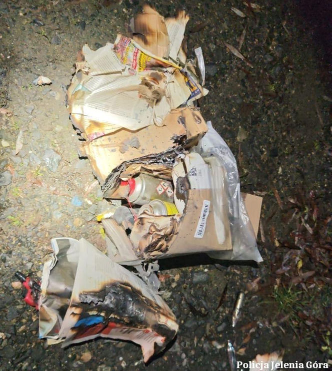 Jelenia Góra. Eksplozja ładunku wybuchowego własnej konstrukcji. 36-latek zatrzymany