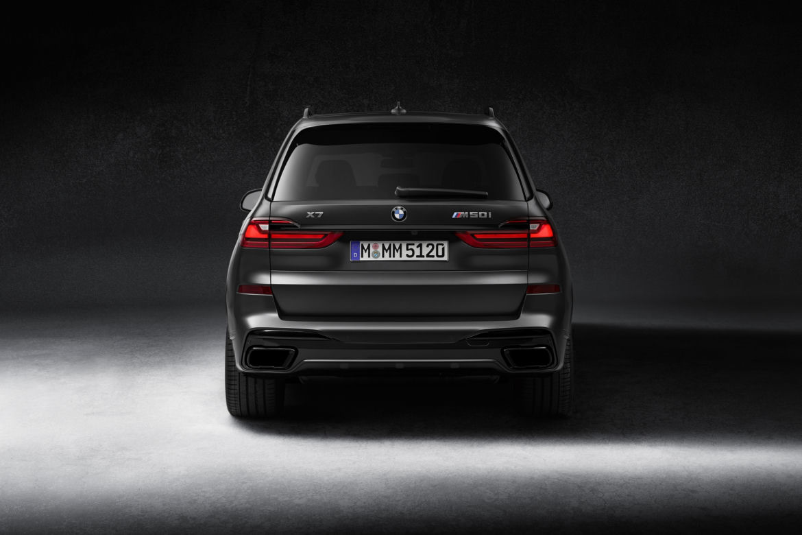 BMW X7 Edition Dark Shadow