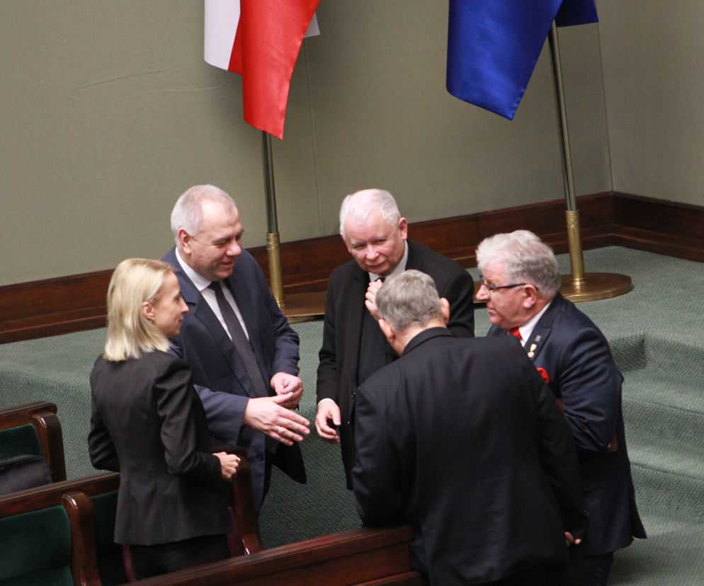 Jarosław Kaczyński sejm